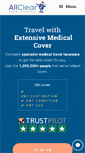 Mobile Screenshot of allcleartravel.co.uk